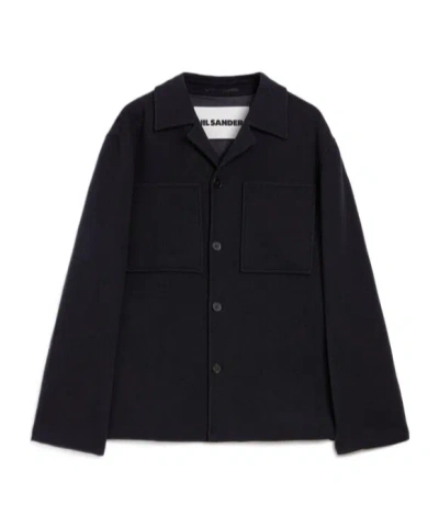JIL SANDER JIL SANDER BUTTONED SHIRT JACKET