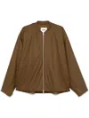 Jil Sander Wool Sweatshirt In Brown