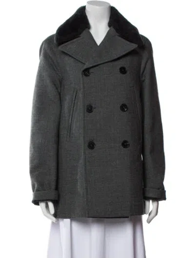 Pre-owned Jil Sander Wool Jacket In Gray
