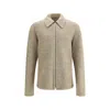 Jil Sander Men Wool Jacket In Neutral