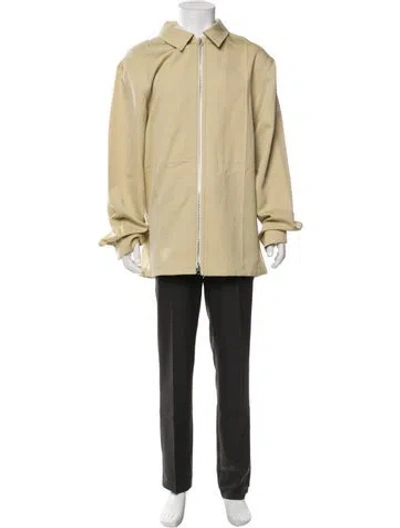 Pre-owned Jil Sander Wool Jacket In Neutrals