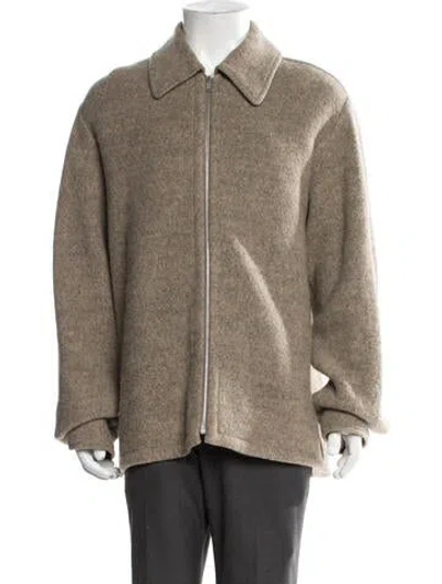 Pre-owned Jil Sander Wool Jacket W/ Tags In Neutral