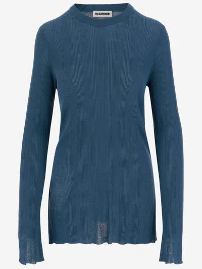 JIL SANDER JIL SANDER WOOL JERSEY