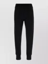 Jil Sander Wool Joggers With Elastic Waistband And Ribbed Cuffs In Black