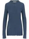 Jil Sander Wool Jumper In Blue