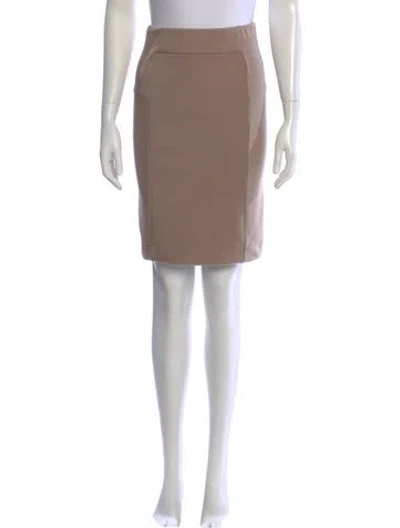 Pre-owned Jil Sander Wool Knee-length Skirt In Neutral