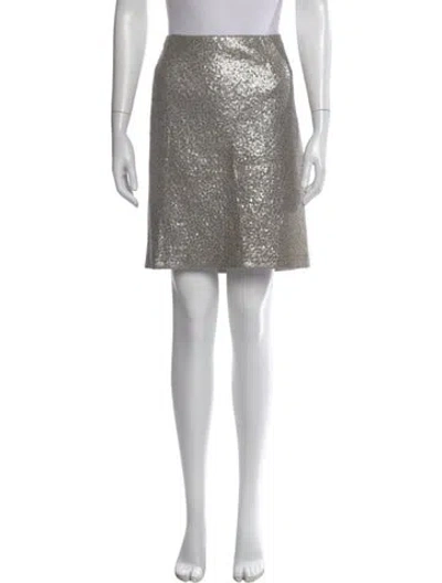 Pre-owned Jil Sander Wool Knee-length Skirt In Neutral