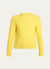 Jil Sander Wool Knit Sweater In Tuscan Sun