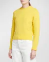 Jil Sander Wool Knit Sweater In Tuscan Sun