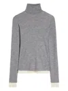 Jil Sander+ Wool Layered T-shirt In Gray