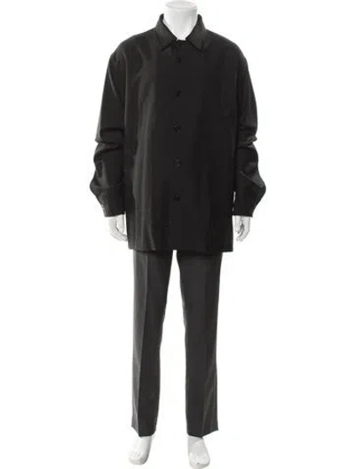 Pre-owned Jil Sander Wool Long Sleeve Shirt W/ Tags In Black