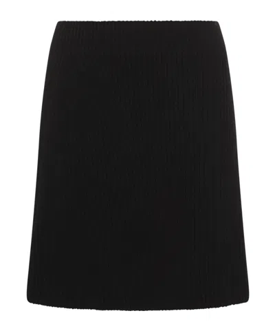 JIL SANDER JIL SANDER KNIT MINI SKIRT