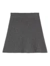 Jil Sander Wool Mini Skirt