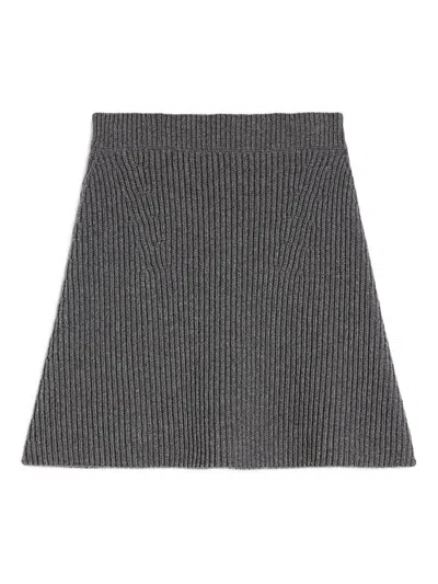 Jil Sander Wool Mini Skirt