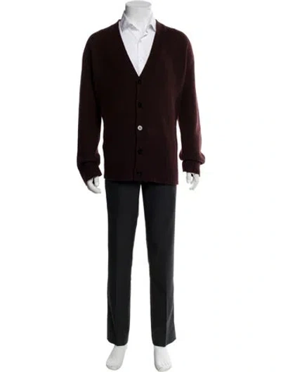 Pre-owned Jil Sander Wool Overcoat In Brown