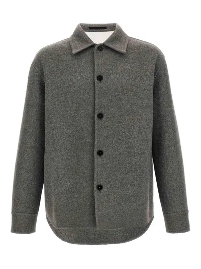 JIL SANDER WOOL OVERSHIRT