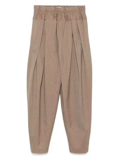 Jil Sander Wool Palazzo Pants