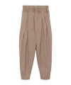 Jil Sander Wool Palazzo Pants In Neutral