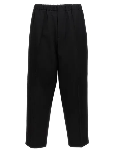 Jil Sander Wool Pants In Black