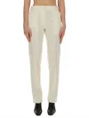 Jil Sander Regular Fit Wool Pants For Women