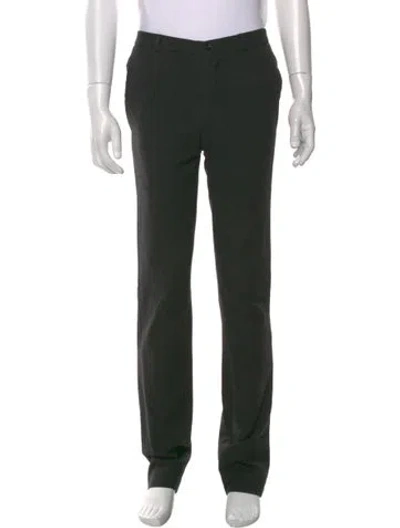 Pre-owned Jil Sander Wool Pants In Black