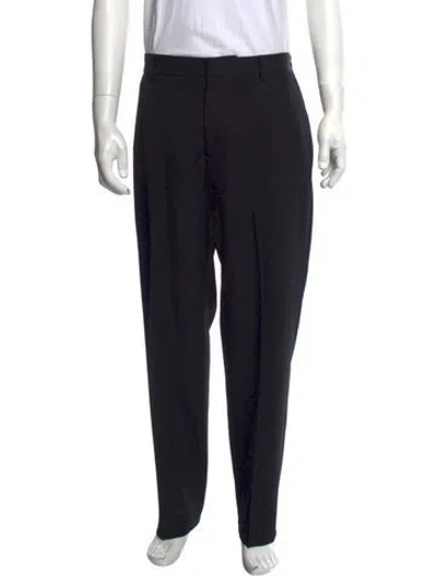 Pre-owned Jil Sander Wool Pants In Black