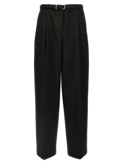 Jil Sander Wool Pants In Black