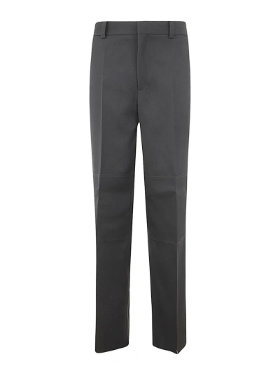 Jil Sander Wool Pants In Gray