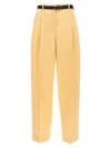 Jil Sander Wool Pants Pences In Brown