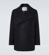 Jil Sander Coat In Blue