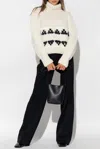 Jil Sander Wool Pleat-front Trousers In Black