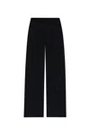 Jil Sander Front-pleated Wool Trousers In Black