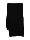 Jil Sander Wool Scarf In Black