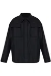 Jil Sander Denim Cotton Shirt In Black