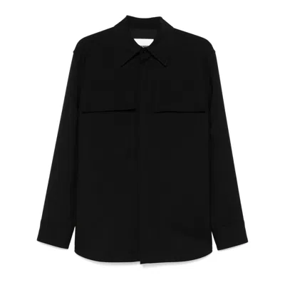Jil Sander Wool Shirt In Multicolor