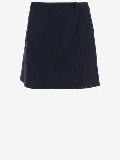 Jil Sander Wool Skirt