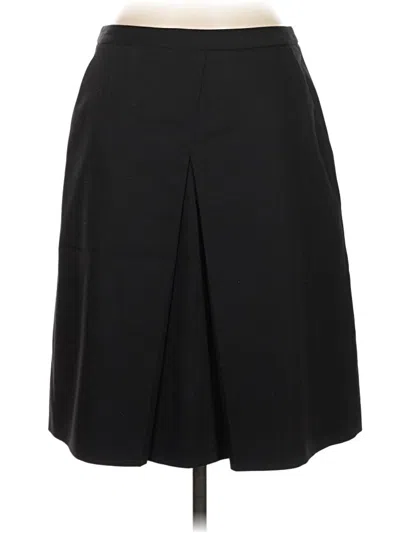 Pre-owned Jil Sander Wool Skirt In Black
