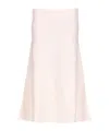 Jil Sander Wool Skirt In Pink