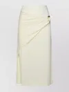 Jil Sander A-line Fine-knit Midi Skirt