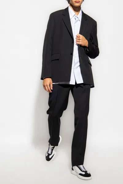 Jil Sander Wool Suit In Black