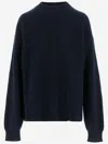 Jil Sander Wool Sweater In Blue