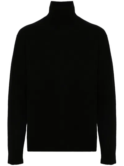 Jil Sander Wool Sweater In Black