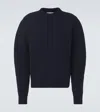 Jil Sander Wool Sweater In Blue