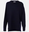 Jil Sander Wool Sweater In Blue