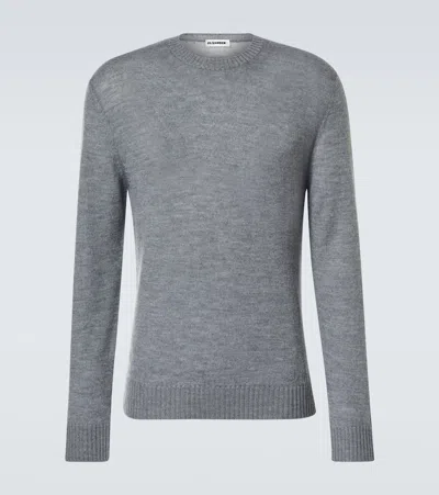 Jil Sander Wool Sweater In Grey