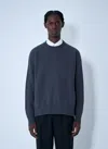 Jil Sander Men Wool Sweater In Gray