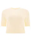 Jil Sander Wool Sweater Knitwear White