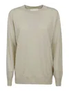 Jil Sander Wool Sweater In Light Grey