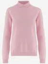 Jil Sander Wool Sweater In Pink