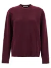 Jil Sander Wool Sweater In Purple